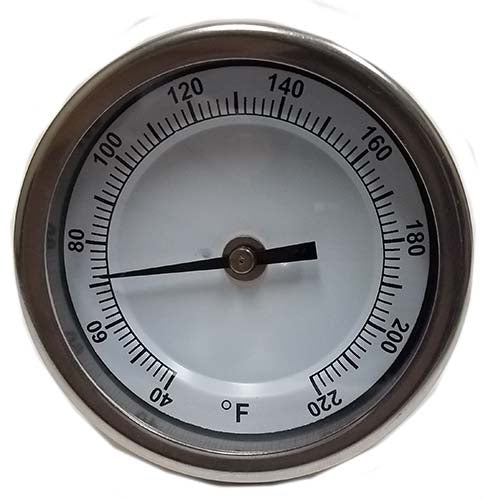 Thermometer 1/2" NPT with 6" Probe