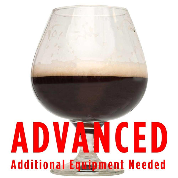 Imperial Stout with an All-Grain caution in red text: "Advanced, additional equipment needed"