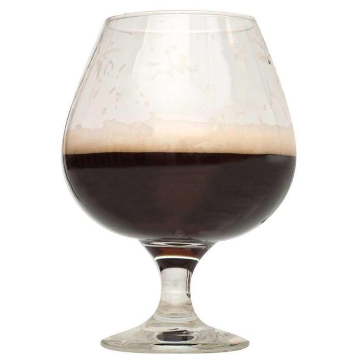 Imperial stout in a glass